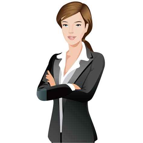 Businessperson Cartoon Silhouette - Business woman png download - 1500* ...