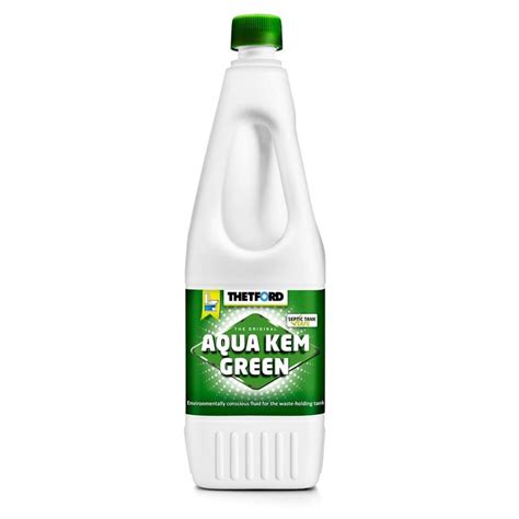 Thetford Aquakem Green Toilet Chemical Fluid 1.5 Litre | Thetford Code ...