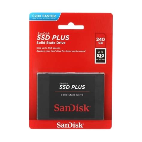 SanDisk SSD Plus 240GB Harga & Review / Ulasan Terbaik di Indonesia 2024