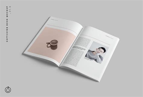 Softcover Book Mockup PSD on Behance