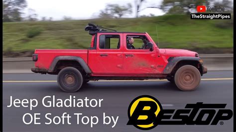 Jeep Gladiator OE Soft Top and Tonneau by Bestop - YouTube