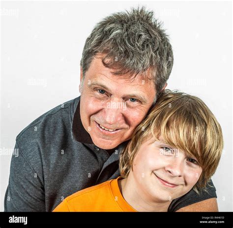 father and son hugging Stock Photo - Alamy