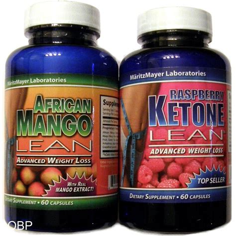 AFRICAN MANGO LEAN & RASPBERRY KETONE LEAN DIET PILLS WEIGHT LOSS