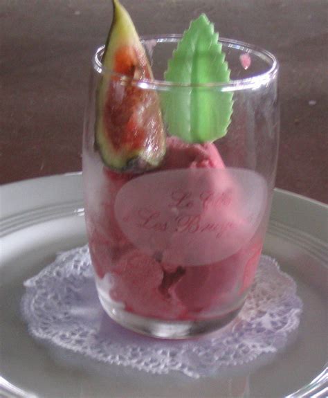 Sorbets et mignardises