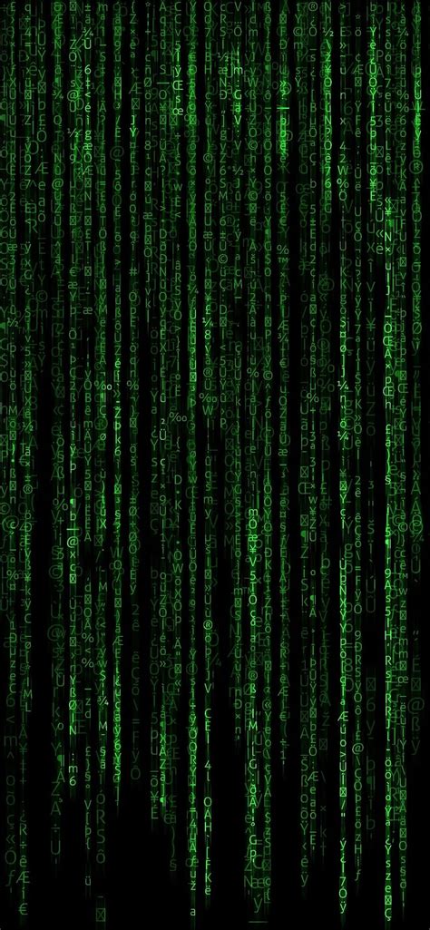 Matrix , Program, Falling, Data illustration, Green Code, Black ...