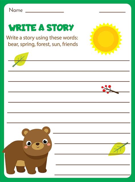 Writing Prompts for Kids: 12 Fun Blank Printable Writing Prompts to ...