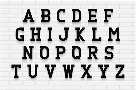 Bold vintage font. Vector english alphabet. By ExpressShop | TheHungryJPEG