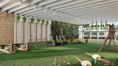 Green Gym: Biophilic Design in Gyms & Spas | Biofit Gym — Gym Designers ...