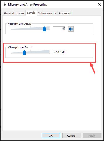 How to Boost Low Volume of Microphone on Windows 10