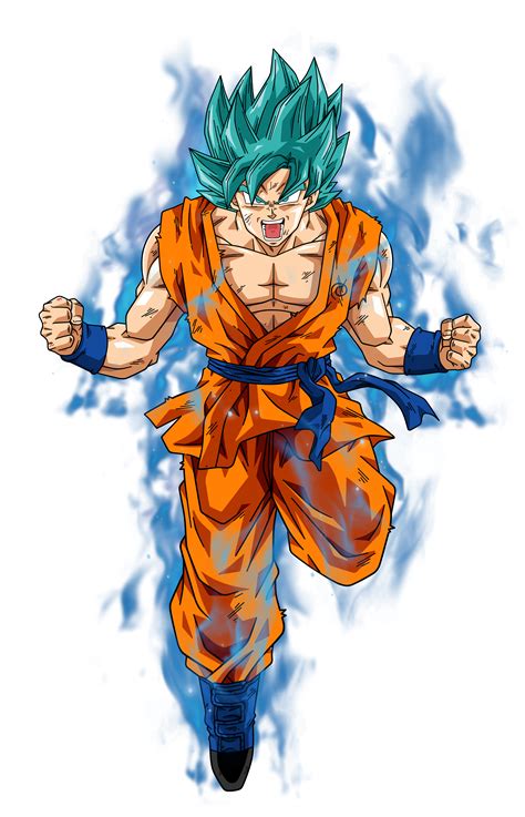 Goku Super Saiyan Blue 2 by BardockSonic on DeviantArt