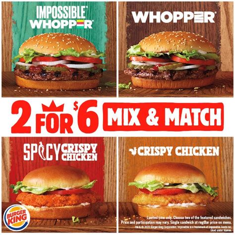 Burger King adds Impossible Whopper to value menu - Verdict Food Service