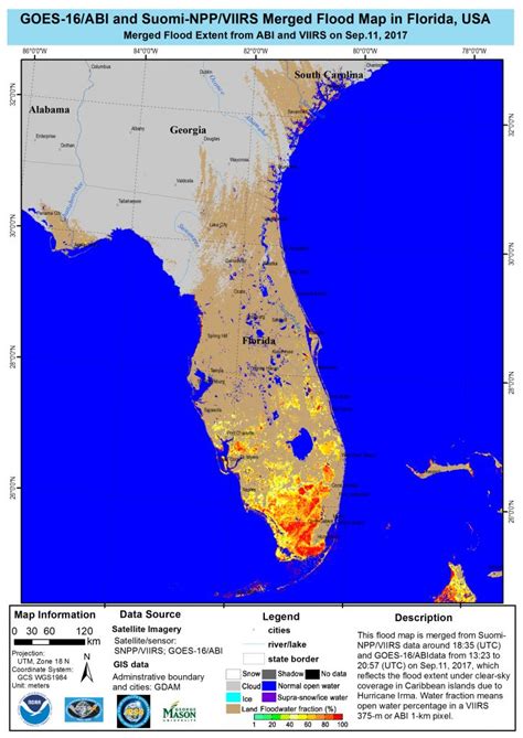 Noaa Satellites And Aircraft Monitor Catastrophic Floods From - Florida ...