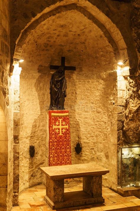 JERUSALEM, ISRAEL - April 2, 2018: Inside the Church of the Holy ...