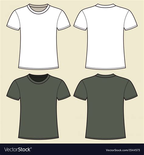 Vector T Shirt Template