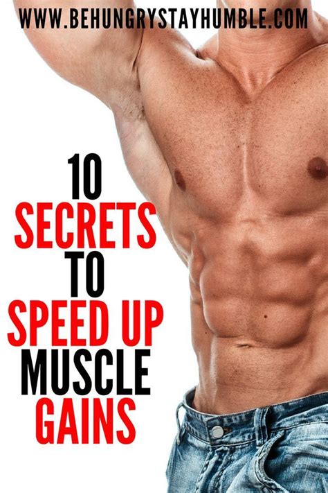 Top 10 Ways to Build Muscle Fast | Accelerate Muscle Gains | Build ...