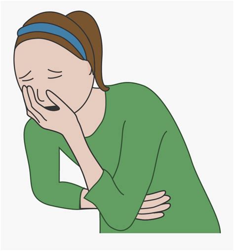 Cartoon Nausea And Vomiting , Free Transparent Clipart - ClipartKey