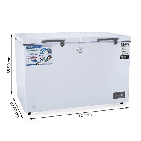 Godrej 200 L Single Door Standard Deep Freezer (White, DH GCHW 210 ...