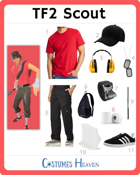 The Easy Way To Dress Like TF2 Scout! | Tf2 scout, Tf2 cosplay, Team ...