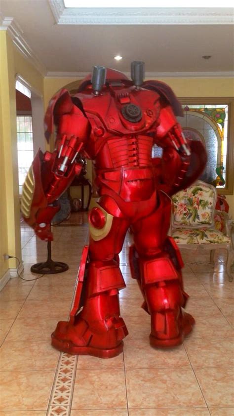 Hulkbuster Cosplay! - Iron Man Helmet Shop