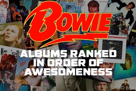 David Bowie Albums Ranked in Order of Awesomeness