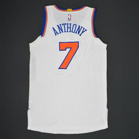 Carmelo Anthony - New York Knicks - Game-Worn Regular Season Jersey ...