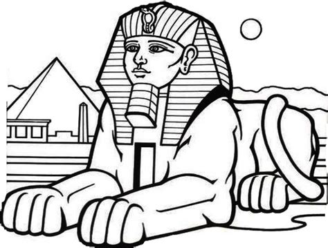 wonderful sphinx egypt coloring page | Sphinx egypt, Coloring pages ...