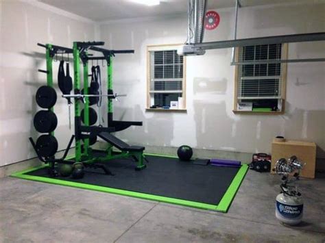 Top 40 Best Home Gym Floor Ideas - Fitness Room Flooring Designs