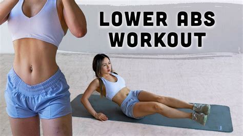 BEST 10 min Lower Abs Workout Routine | Lose Lower Belly Fat - YouTube