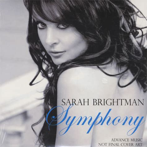 Sarah Brightman Symphony UK Promo CD album (CDLP) (434618)