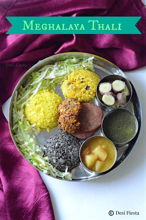 Manipuri Thali | Manipur Cuisine - Desi Fiesta