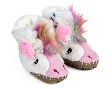 Kids Unicorn Slouch Slippers | Unicorn Slippers