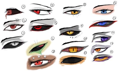 Character Eye (16 evil) Study/Practice by *Arrancarfighter on ...