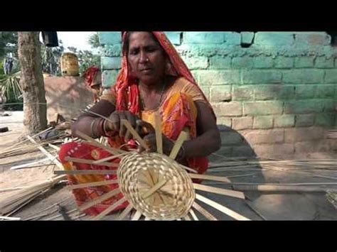 Making of bamboo tokri बाँस की टोकरी वैशाली बिहार - YouTube | Bamboo ...