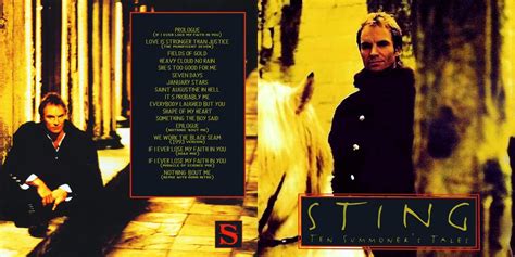 All the Air In My Lungs: Sting - Ten Summoner's Tales - 1993