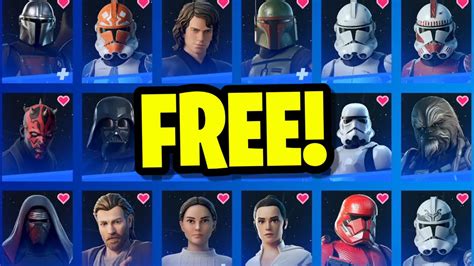 How to Get Any Star Wars Skin for FREE in Fortnite! - YouTube