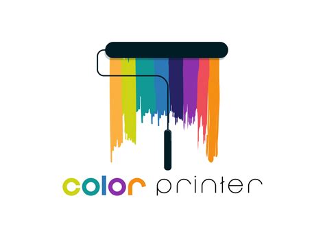 Color Print logo Design by Mainuddin Mahin on Dribbble