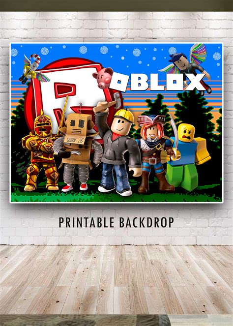 Roblox Banner Backdrop - oscarsitosroom | Banner backdrop, Happy ...