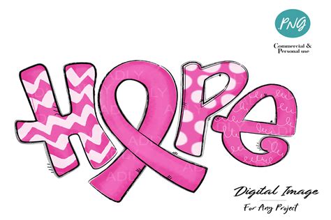 Hope Sublimation, Breast Cancer Awareness Graphic by adlydigital ...