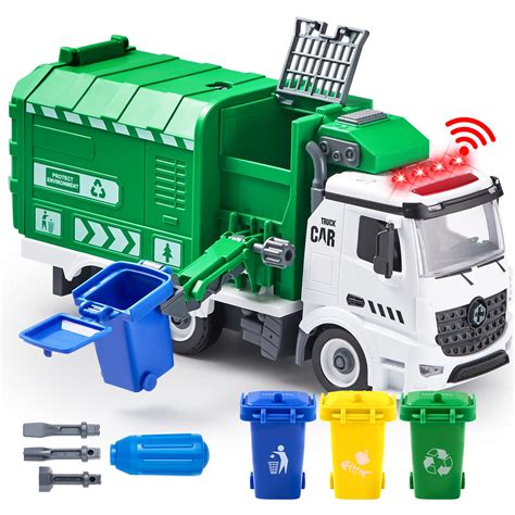 JOYIN Recycling Garbage Truck Toy, Kids DIY Assembly Trash Truck for ...