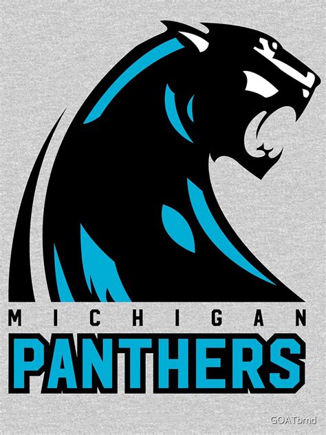 "Michigan Panthers" T-shirt by GOATbrnd | Redbubble | football t-shirts ...