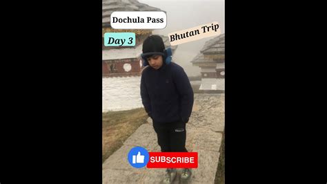 It's snowfall |#Bhutan |#Dochula Pass |#roadtrip |# MG Hector - YouTube