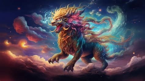 Premium AI Image | Legendary Qilin Creature Kirin Of Chinese Mythology ...