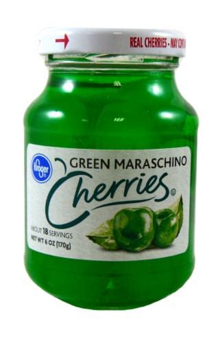 Kroger® Maraschino Green Cherries, 6 oz - Kroger