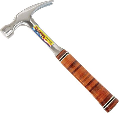 Estwing Hammer - 16 oz Straight Rip Claw with Smooth Face & Genuine ...