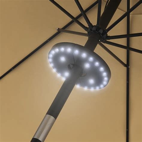 Pure Garden Patio Umbrella Light-Cordless 28 LED Lights, 3 Brightness ...