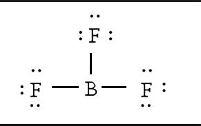 Why is Boron Trifluoride written in two ways in the lewis dot diagram ...