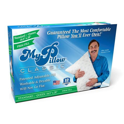 MyPillow Standard Queen Firm Fill, As Seen on TV - Walmart.com ...