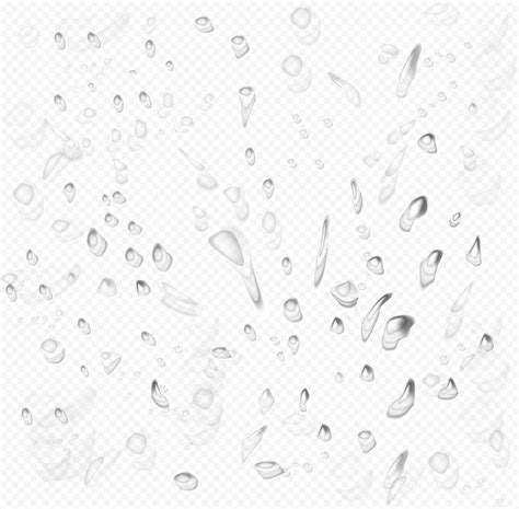 Rain Water Droplets Drops Effect PNG | Citypng