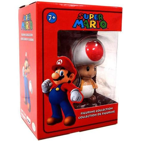 Super Mario Figurine Collection Toad Figure - Walmart.com - Walmart.com