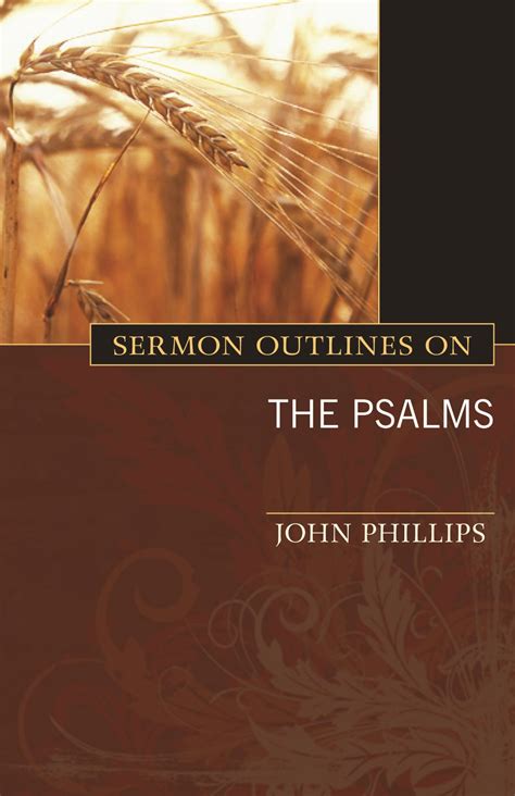 Sermon Outlines on the Psalms | Kregel